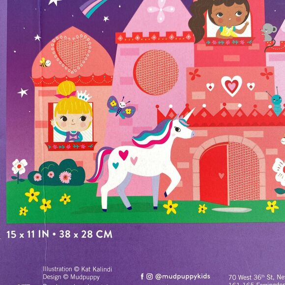 MUDPUPPY Unicorn Princess Jigsaw Puzzle Castle Secret Pictures Surprise - Picture 5 of 11